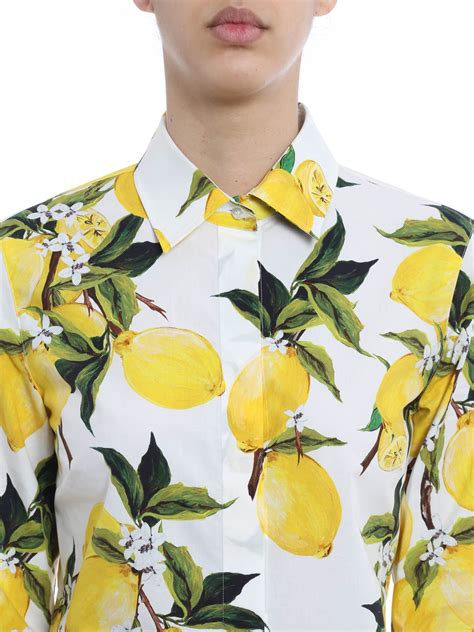 dolce gabbana maglia limoni|net a porter dolce gabbana.